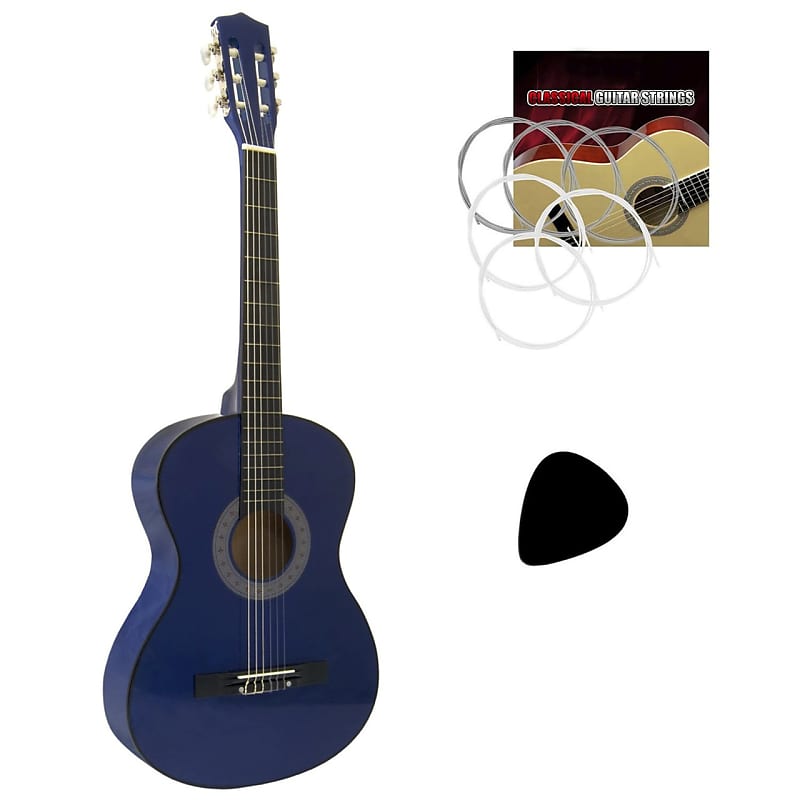 Tiger 3/4 Size Beginner's Classical Guitar CLG4-BL image 1