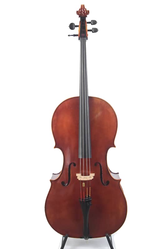 Cello, 1950 Labeled, Roderich Paesold, Meisterwerkstatt in Baiersdorf, PA605 Davidov 4/4 K12 1950 image 1