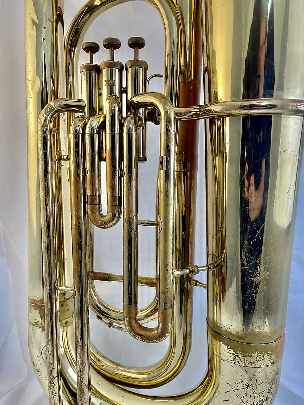 Yamaha YBB-201 - Tuba 4/4 Brass lacquer | Reverb