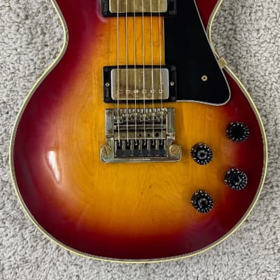 Original 1985 Gibson Les Paul Custom in Sunburst with factory Kahler + OHSC image 4