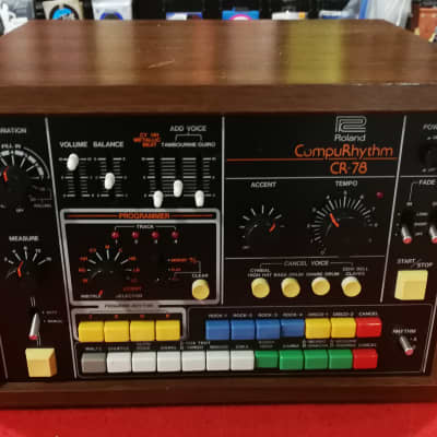 Roland CR-78 CompuRhythm 1970s - Black