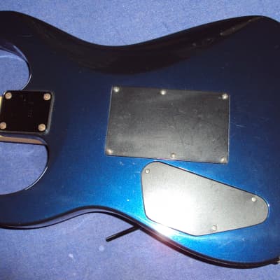 Scalloped Jackson PS 4,bluemetal FR-HB,playing a la Yngwie,Ritchie & Co! image 5