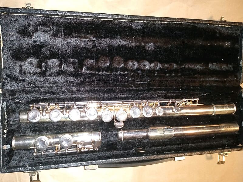 Yamaha LeBlanc Vito 111R Silver Flute With Case, Japan, Good | Reverb