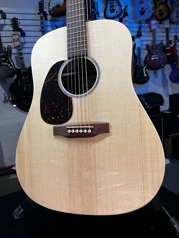 Martin DC-X2E Mahogany Dreadnought Acoustic-Electric Guitar - Natural
