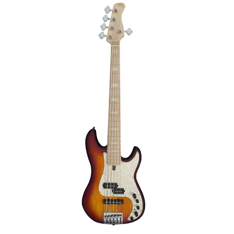 Sire Marcus Miller P7 Swamp Ash-5 Bass Guitar - Tobacco Sunburst image 1