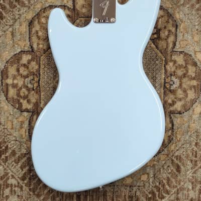 2021 Fender Kurt Cobain Jag-Stang in Sonic Blue w/ Gig Bag, Pro Setup #2456 image 5