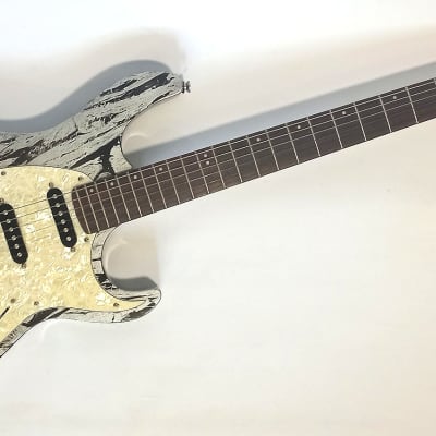 E-Gitarre CORT G210 Mystic Ice Crazer for sale