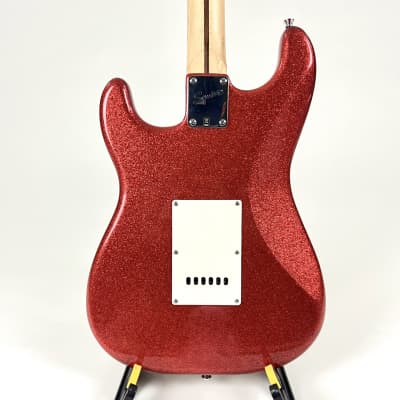 Squier Bullet Stratocaster HH with Tremolo 2010 - 2014 - Red Sparkle image 7