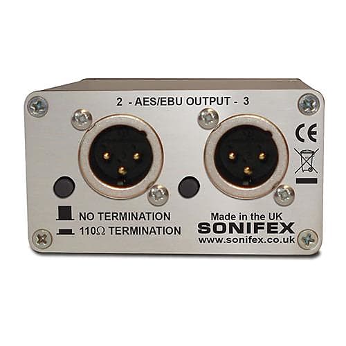 Sonifex Single 3-Way AES/EBU Passive Splitter XLR Connectors