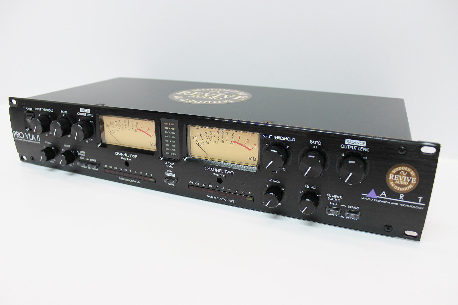 Revive Audio Modified ART Pro VLA II Two Channel Vactrol/Tube Reverb