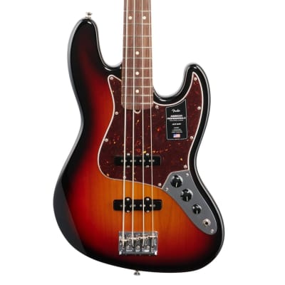 Fender American Pro II Jazz Bass, Rosewood Fingerboard (with Case), 3-Color Sunburst image 1