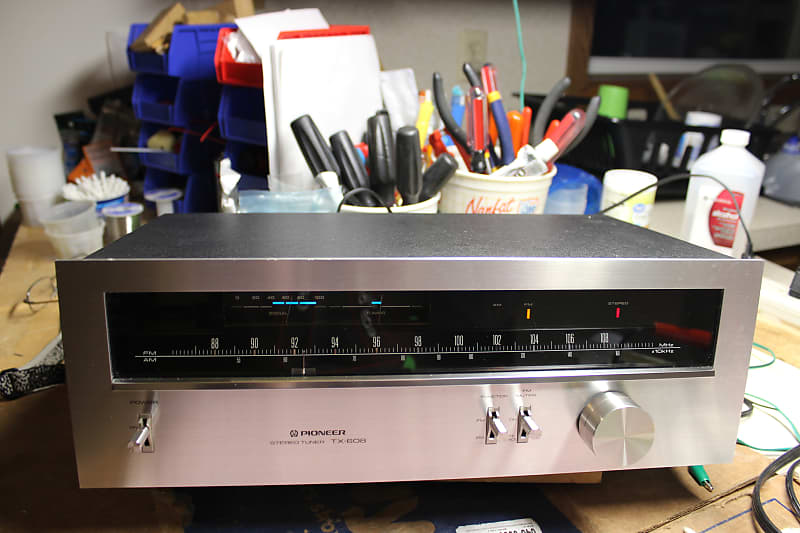 Restored Pioneer TX-608 AM/FM  Stereo Tuner (2)  			