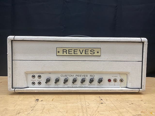 REEVES C-50 Amplifier Made in England by HIWATT  (2004) image 1
