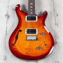 PRS Paul Reed Smith S2 Custom 22 Semi-Hollow Guitar, Dark Cherry Sunburst