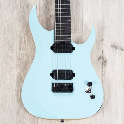 Mint Schecter John Browne Signature Tao-7 7-String Guitar, Ebony Fretboard, Azure image 2