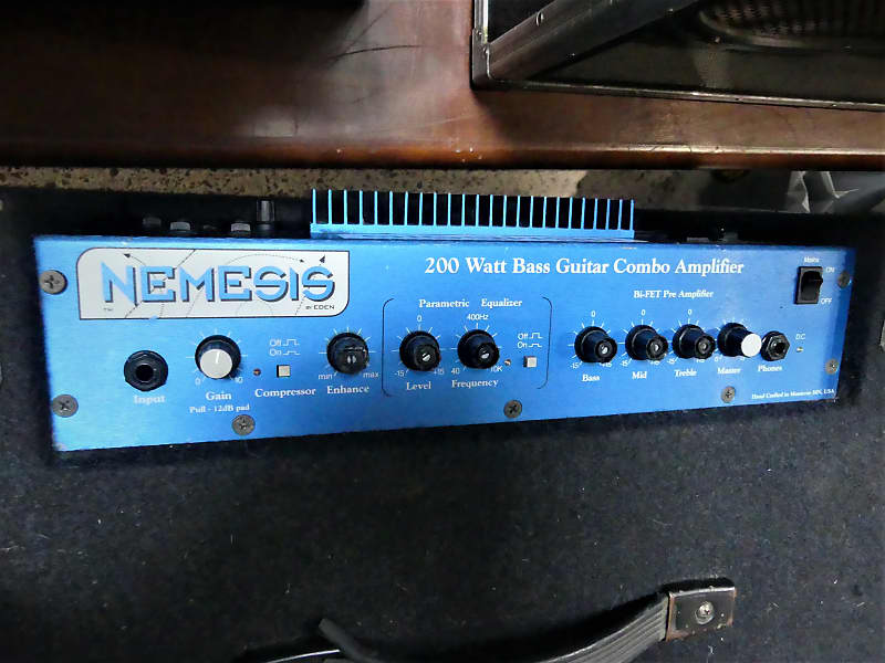 NEMESIS by EDEN NC-200 ベース ギター アンプ 200Watt RMS FET Combo ...