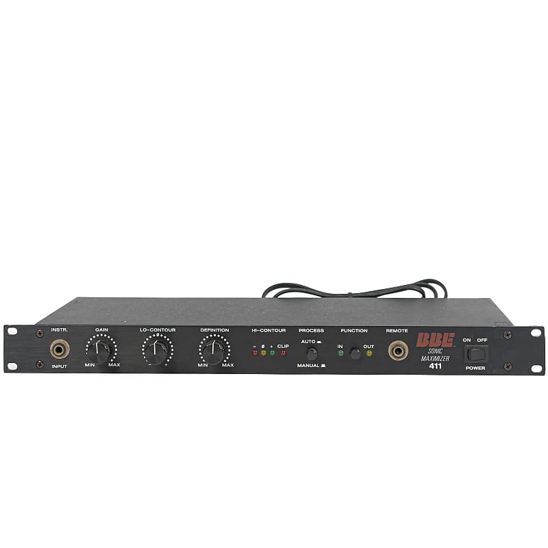 ギター BBE SONIC MAXIMIZER 411 BBE Sonic Maximizer 411 Rack EQ - Evolution Music