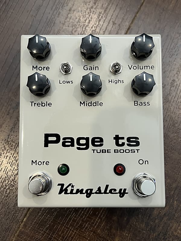 Kingsley Page TS tube overdrive boost preamp pedal Reverb