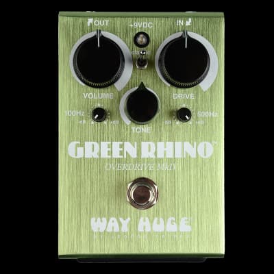 Way Huge Electronics WHE-207 Green Rhino MKIV Overdrive pedal