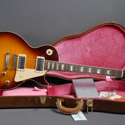 Gibson Les Paul 1960 60th Anniversary V3 Washed Bourbon Burst #0 0802 image 2