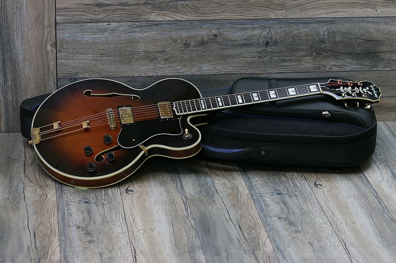 70年代　ariaセミアコ epiphone emperor thinline NGD] 1981 Epiphone Emperor (T) thinline, MIJ