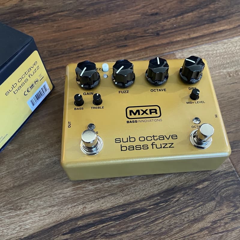 値下げ交渉可】MXR M287 sub octave bass fuzz-