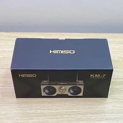 Kimiso KM-7  Vintage Modern Compact Speaker Wireless Made in China Fair Price image 4