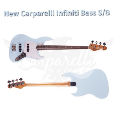 Carparelli New Infiniti Jazz Bass Sonic Blue for sale
