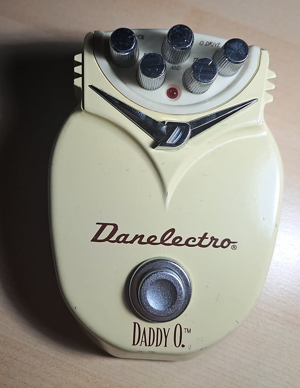 Danelectro Daddy O 2000s Cream Classic Overdrive Pedal Reverb