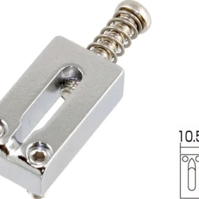 Gotoh Rectangular Bridge Saddles for Stratocaster®<br>Chrome