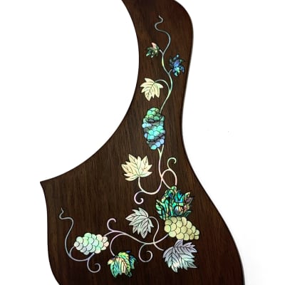 Bruce Wei, Guitar Part - Rosewood Pickguard Fit Taylor, Mop Inlay ( 684 ) for sale