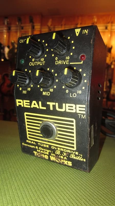 ~1987 BK Butler Real Tube Overdrive Black image 1