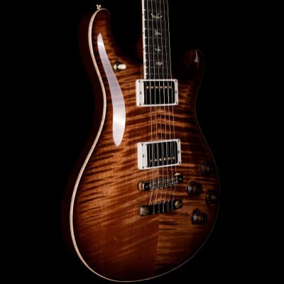 PRS Wood Library McCarty 594 Flame Maple 10 Top Brazilian Rosewood Board Copperhead Burst image 3