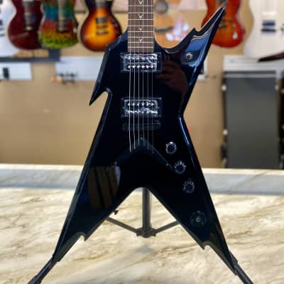 Dean Razorback 255 Black & Silver | Reverb