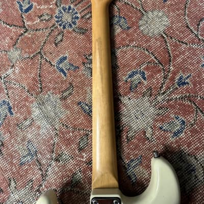 80s Japanese Fender Stratocaster White/Creme With Fender Hardshell Case image 9
