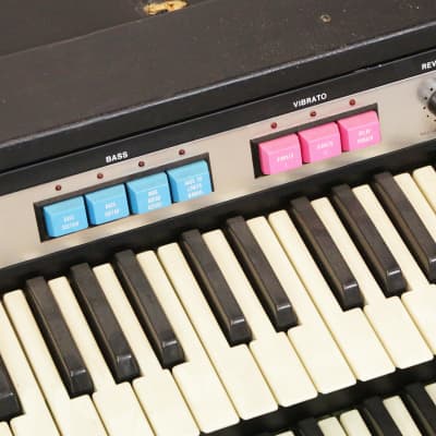 1978 Hammond 18250K Model B200 Vintage Organ Analog Synthesizer Leslie Keyboard image 12