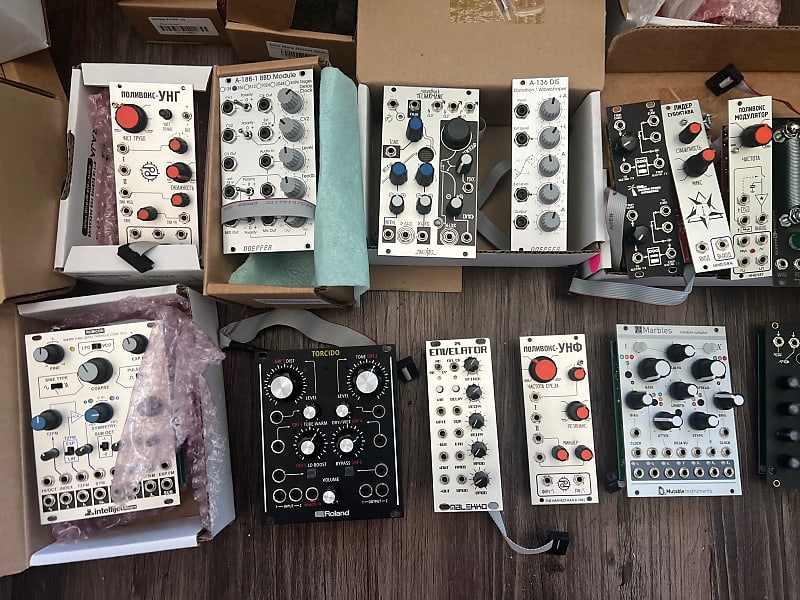 RML GPI Eurorack Guitar Pedal Interface Reverb