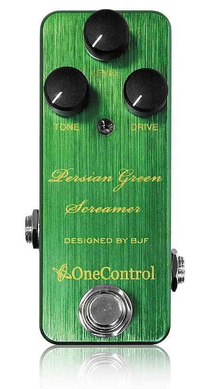 One Control Persian Green Screamer Electric Guitar Effect Pedal BJF Series image 1