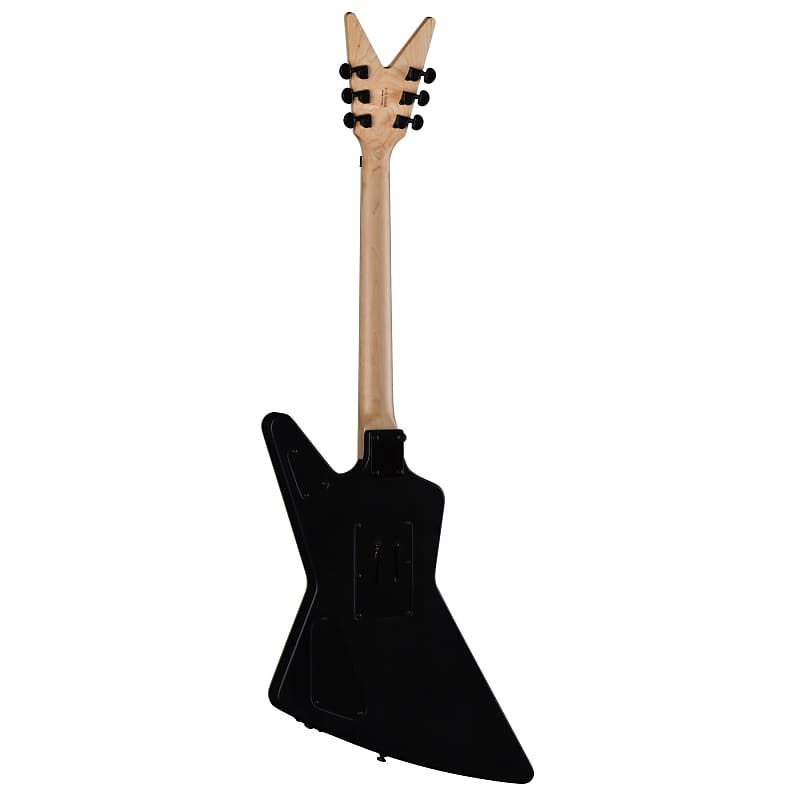 Dean Guitars 6 String ZX Floyd Electric Guitar, Black Satin