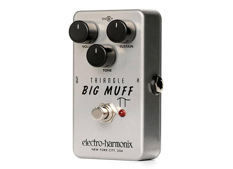 Triangle Big Muff Pi Distortion/Sustainer Guitar Effect Pedal image 1