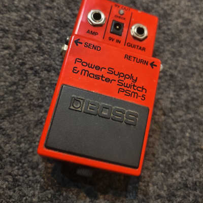 Reverb.com listing, price, conditions, and images for boss-psm-5-power-supply-master-switch