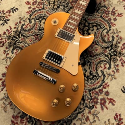 Gibson Les Paul Studio 2013 - Gold Top [GSB019] | Reverb Canada