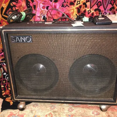Vintage '60s Sano 300R-12 Tube Guitar Amp Combo With Two Footswitches image 1