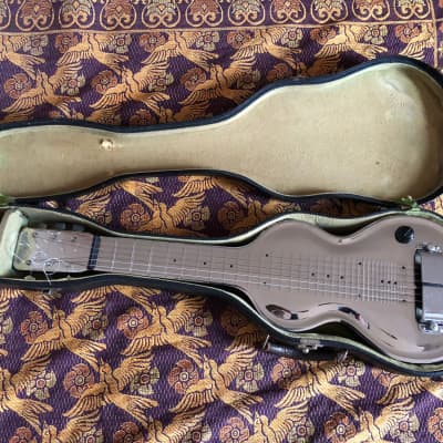 Rickenbacker Silver Hawaiian Lap Steel Guitar 1937 - Chrome image 13
