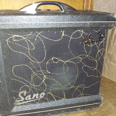 Sano Ultrasonic High Fidelity Amplifier 1950's - 1960's - Black for sale