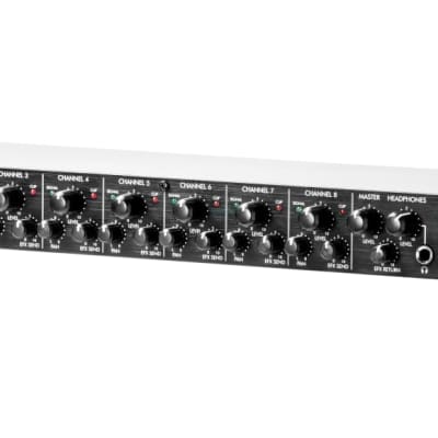 ART MX822 8-Channel Line Mixer with Effects Loop | Reverb