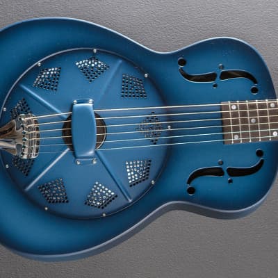 National NRP Steel 14-Fret - Galaxy Blue for sale