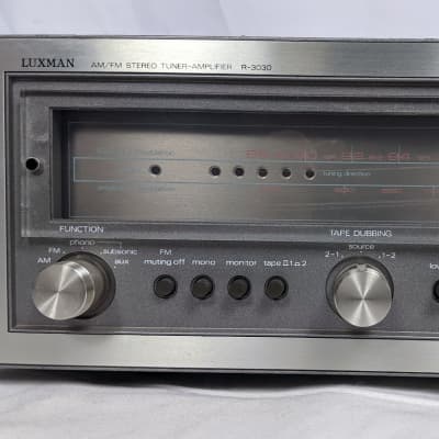 Luxman R-3030 AM/FM Stereo Tuner Amplifier Receiver - Woodgrain image 7