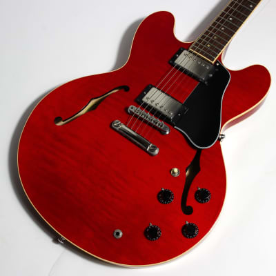 MINTY 1990 Gibson ES-335 Dot Reissue Cherry Red Lightly Figured - '61 Slim Neck, 1980's Spec image 2
