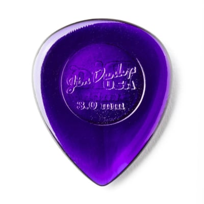 Dunlop Big Stubby Guitar Picks 3.0MM - 6 Pack (475P3.0 / Purple) image 4
